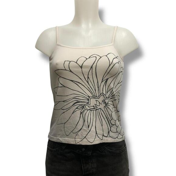 Cop Copine Sketch Floral Tank Top - Picture 3 of 6